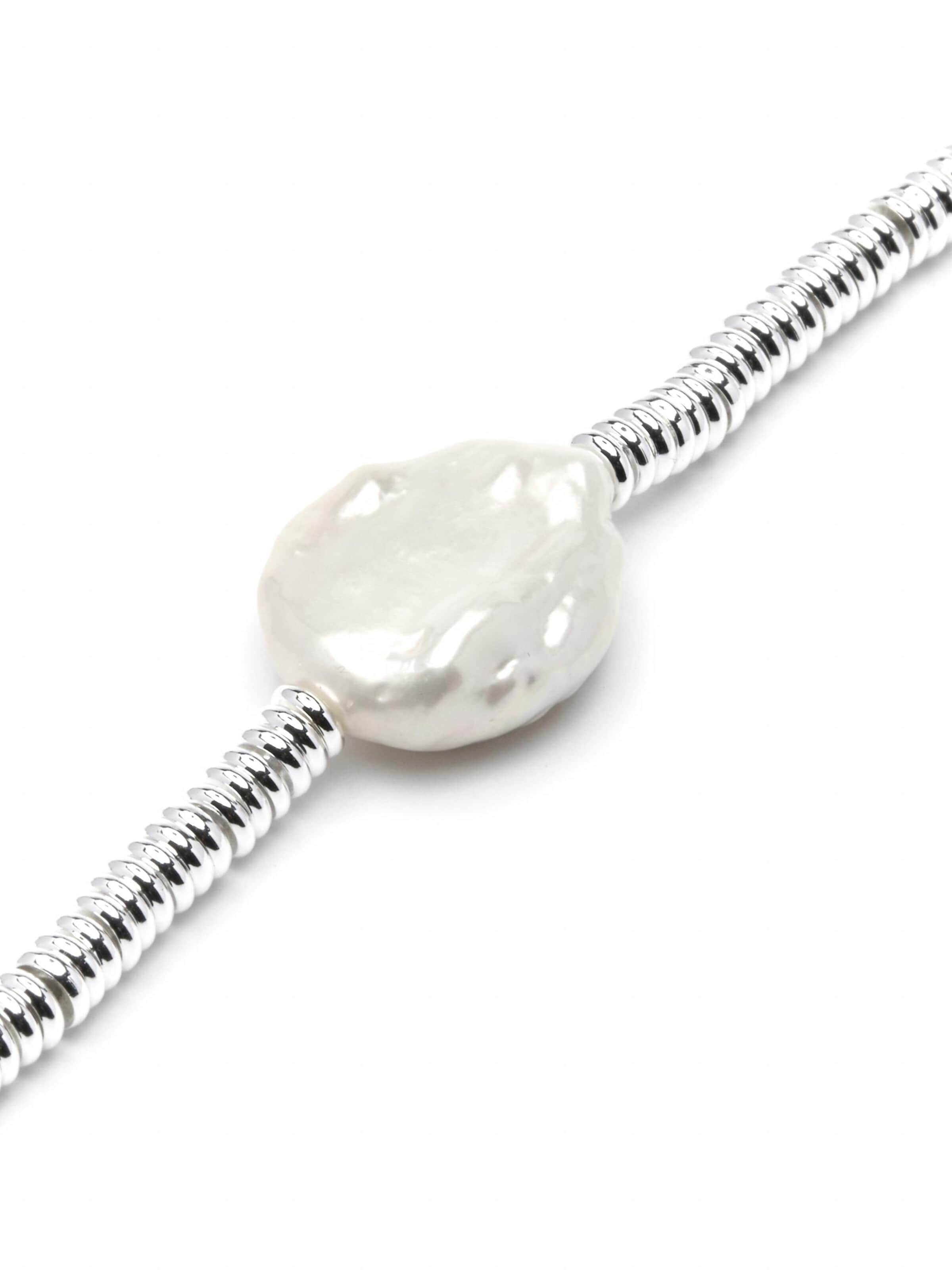 Luxenter Armband 'Siever'‌‌‌‌‌‌‌‌ in Weiß