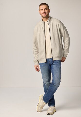Street One MEN Sweatjacke in Beige