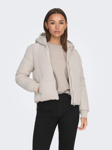 JDY Between-season jacket 'New Erica' in Grey: front