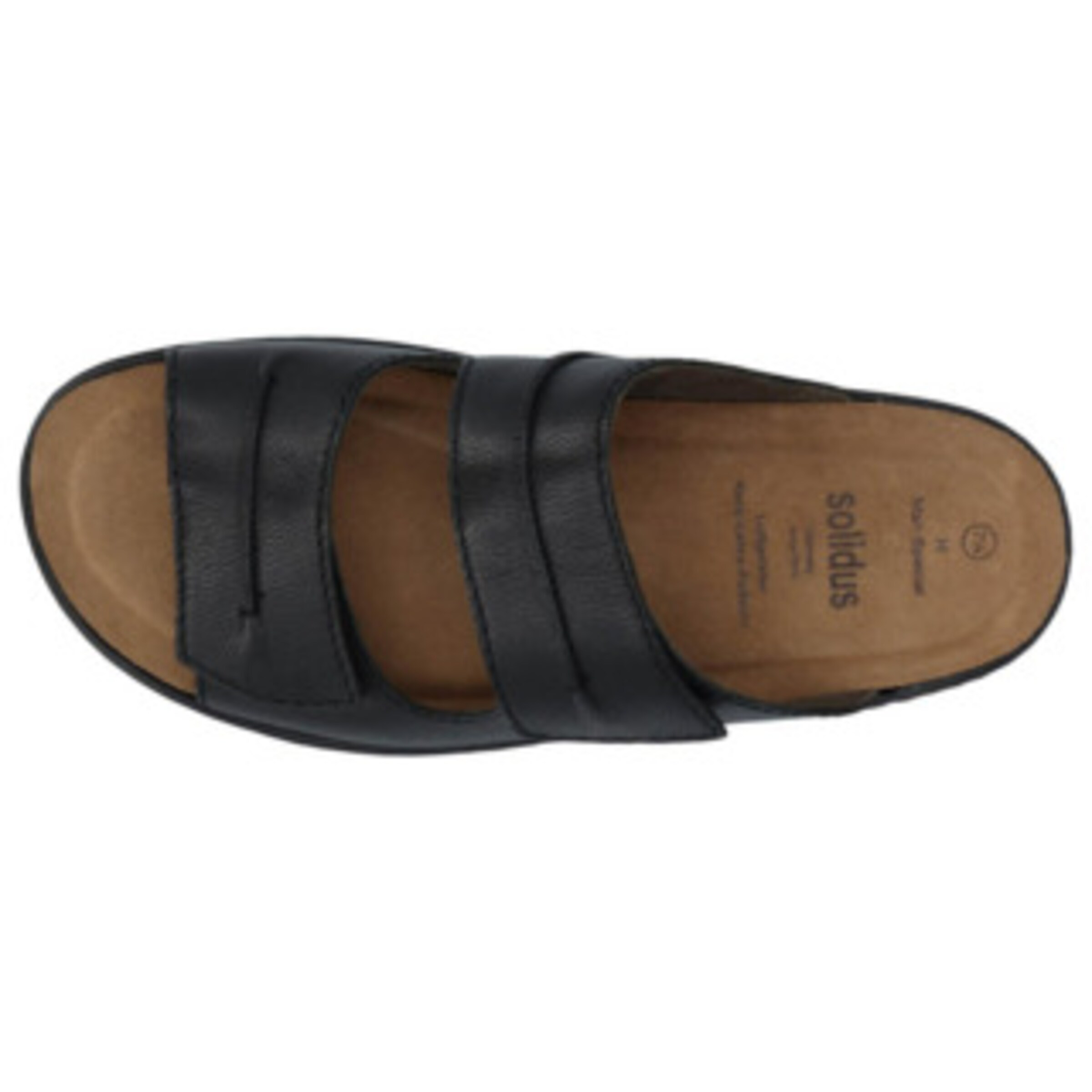 SOLIDUS Pantolette in Schwarz