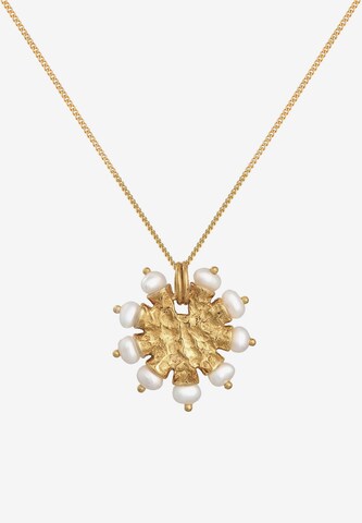 Haze&Glory Necklace 'Sun o Pearl' in Gold