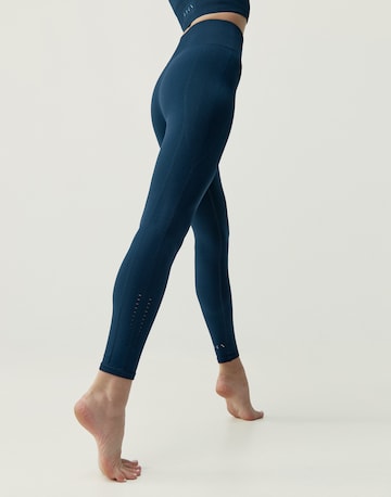 Born Living Yoga Skinny Sports trousers ' India ' in Blue