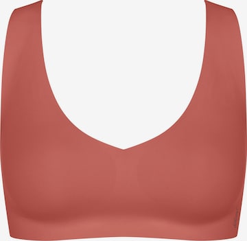 SLOGGI T-Shirt T-Shirt-BH ' ZERO Feel 2.0 Bralette ' in Orange: Vorderseite