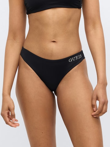 GUESS Bikini nadrágok 'VIOLET' - fekete: elől