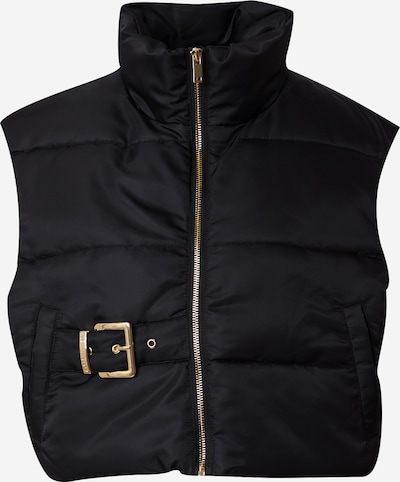 Hoermanseder x About You Gilet 'Nicky' en noir, Vue avec produit