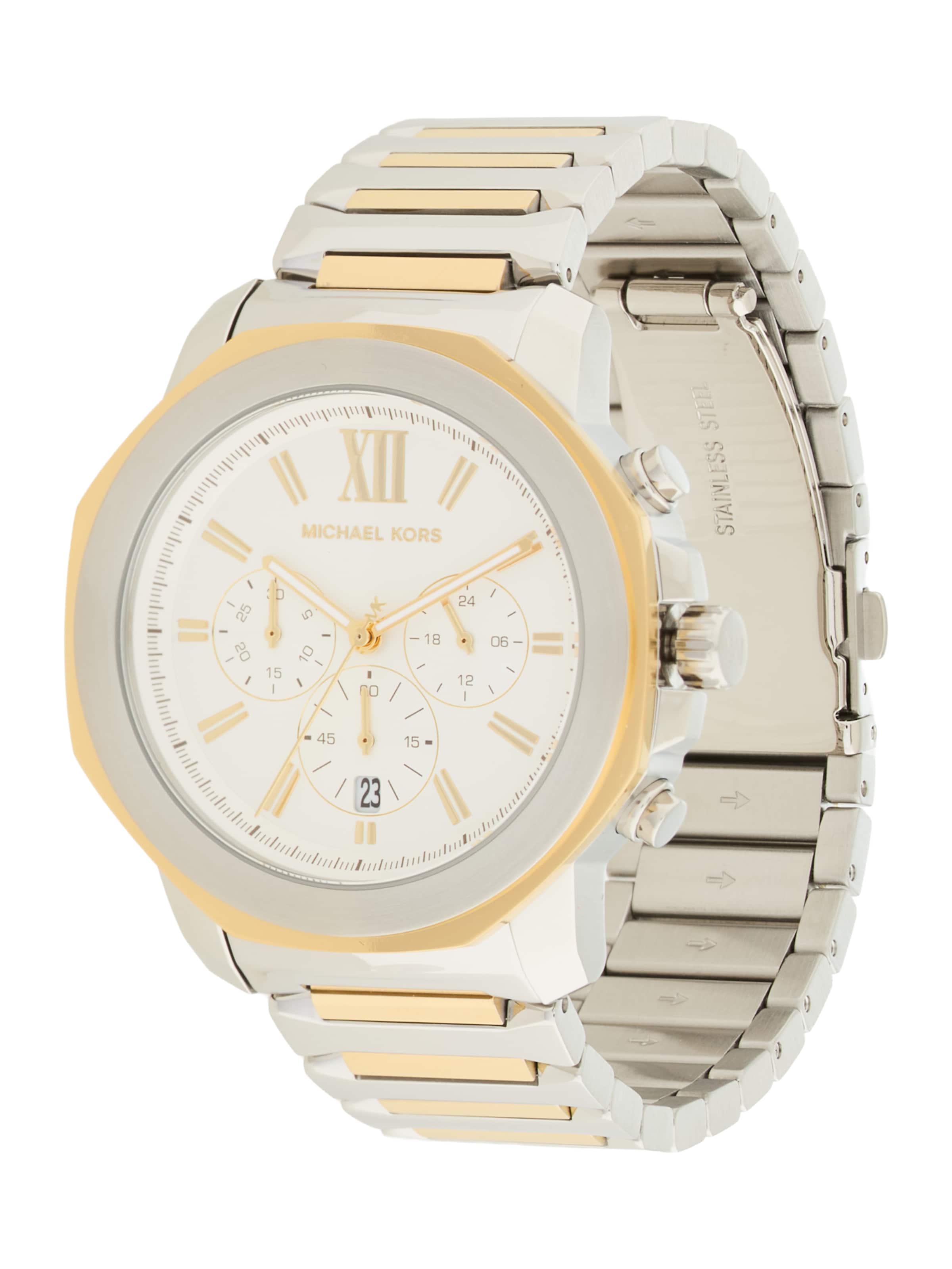 arany / ezüst Michael Kors Analóg órák 'PRESCOTT' - One Size, Termék nézet