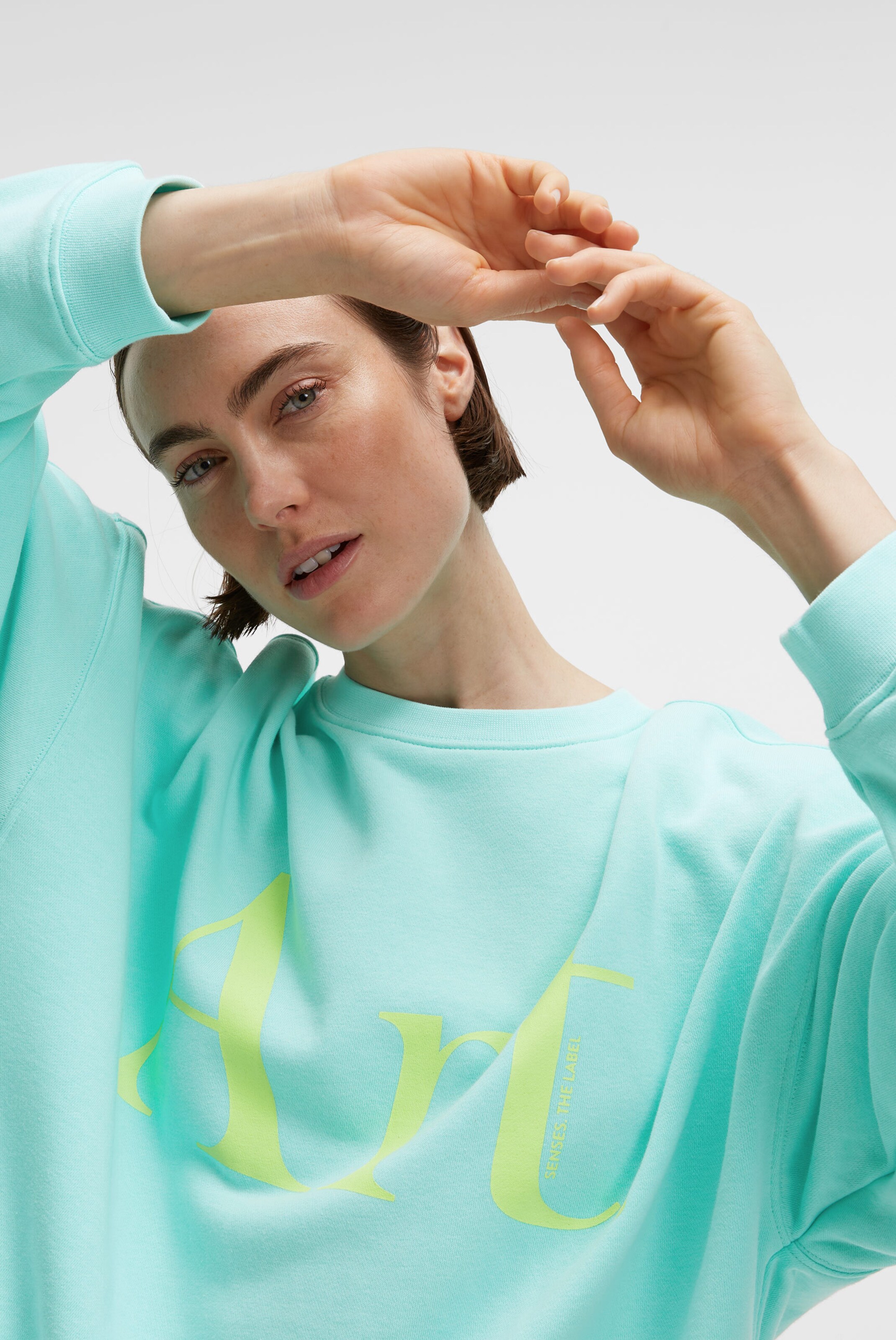 SENSES.THE LABEL Sweatshirt in Blue