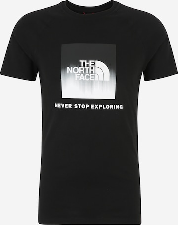 T-Shirt THE NORTH FACE en noir : devant