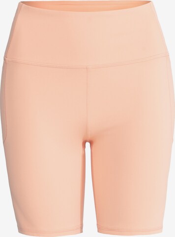 Spyder Skinny Športové nohavice - oranžová: predná strana