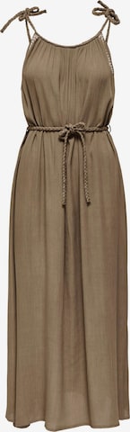 JDY - Vestido de verano 'JDYLIVA' en marrón: frente