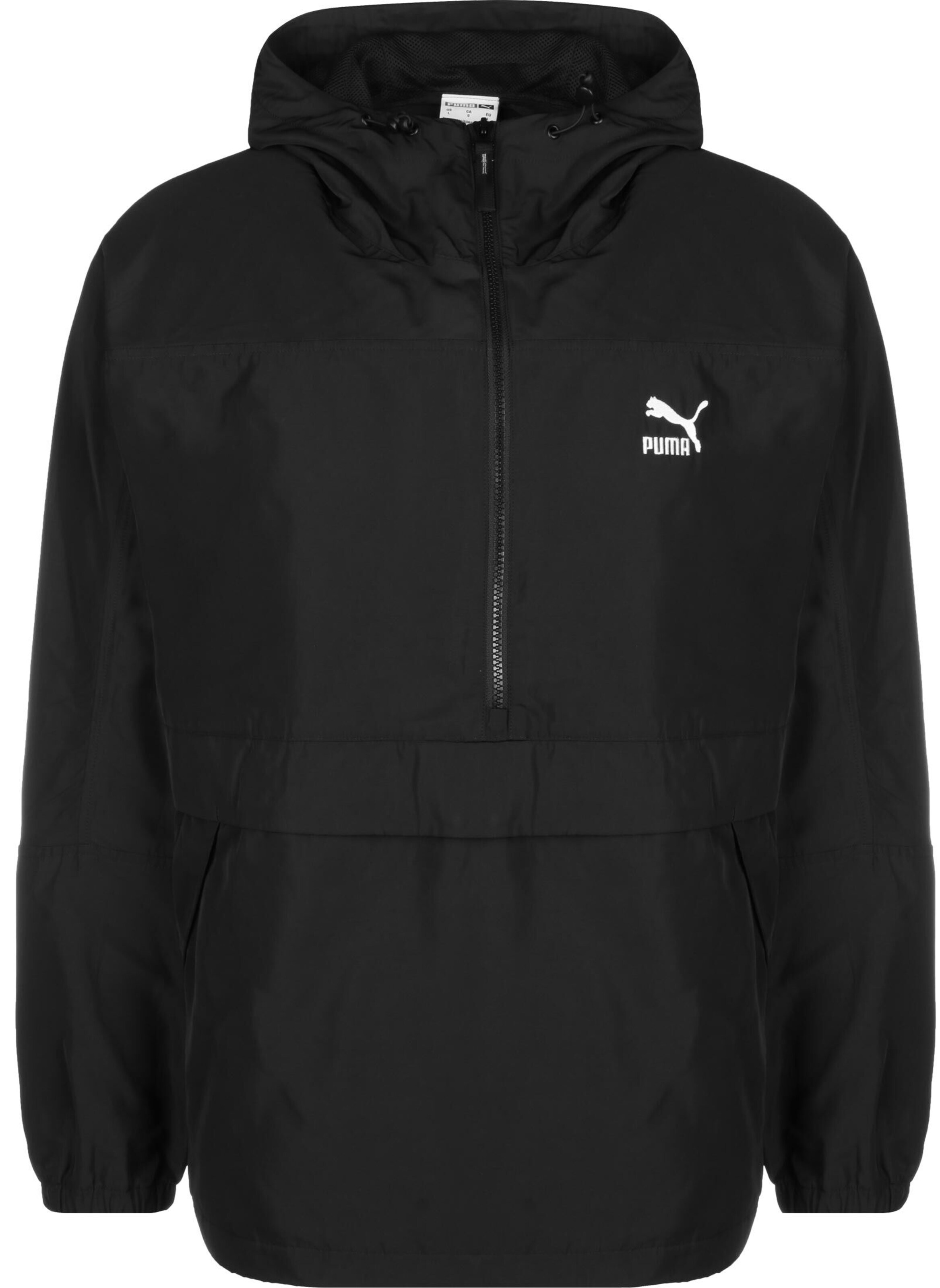 PUMA Tussenjas in Zwart: voorkant