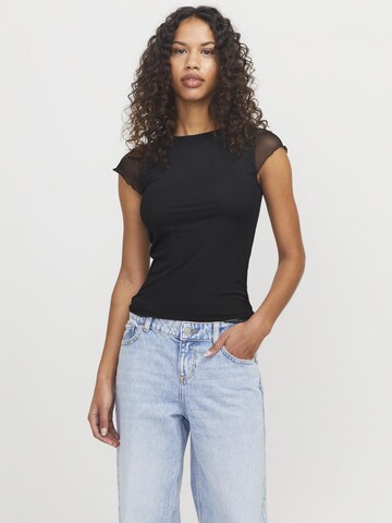 JJXX Shirt 'JXMINNA' in Zwart: voorkant