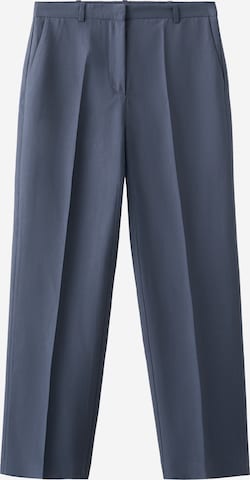 Loosefit Pantalon 'Tempo' MANGO en bleu : devant