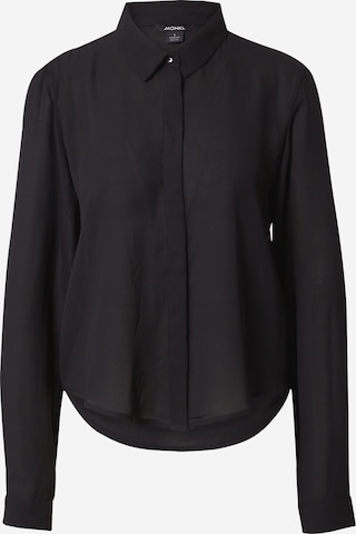 Monki Blouse in Zwart: voorkant