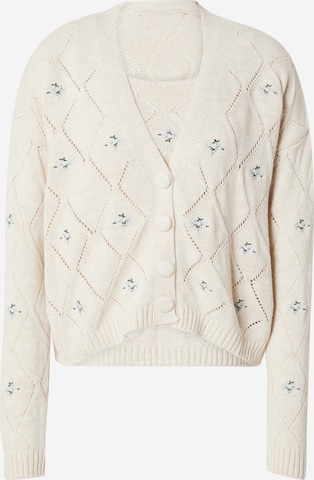 smėlio Happiness İstanbul Kardiganas: priekis