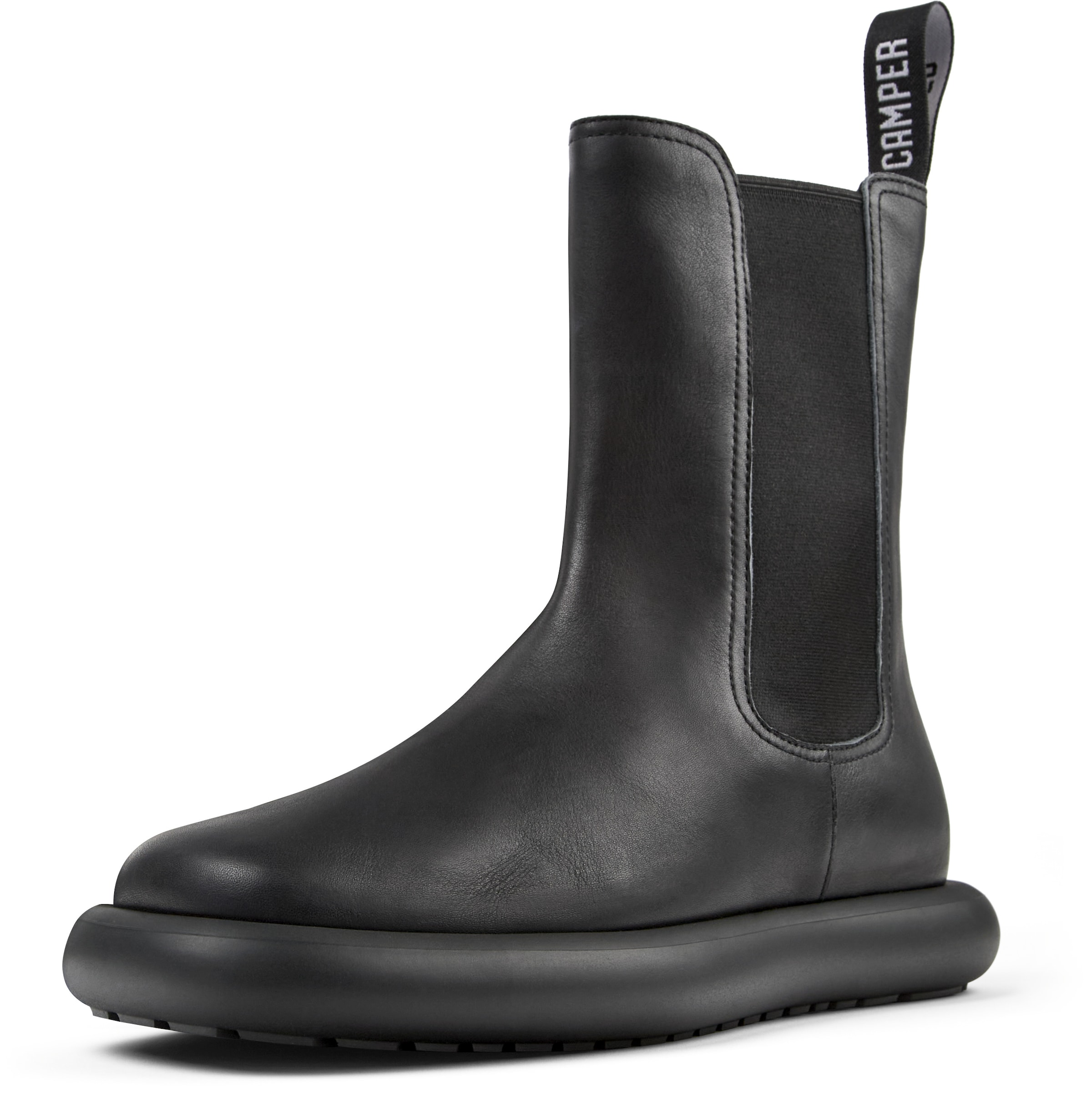 CAMPER Bootie ' Onda ' in Black: front