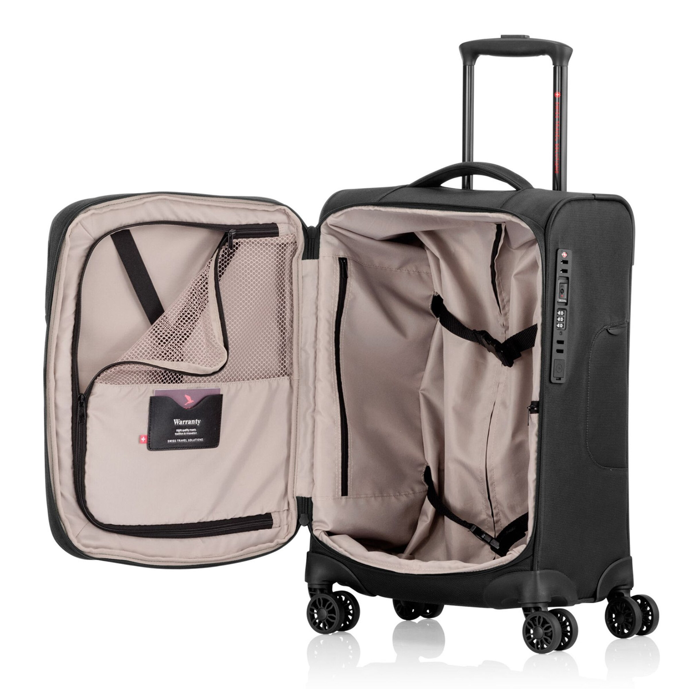 Pack Easy Trolley 'GoUp' in Schwarz