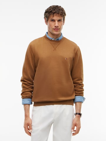 Felpa 'ESS SEASONAL' di TOMMY HILFIGER in marrone: frontale