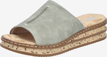 Mule 'Comfort' Rieker en vert : devant