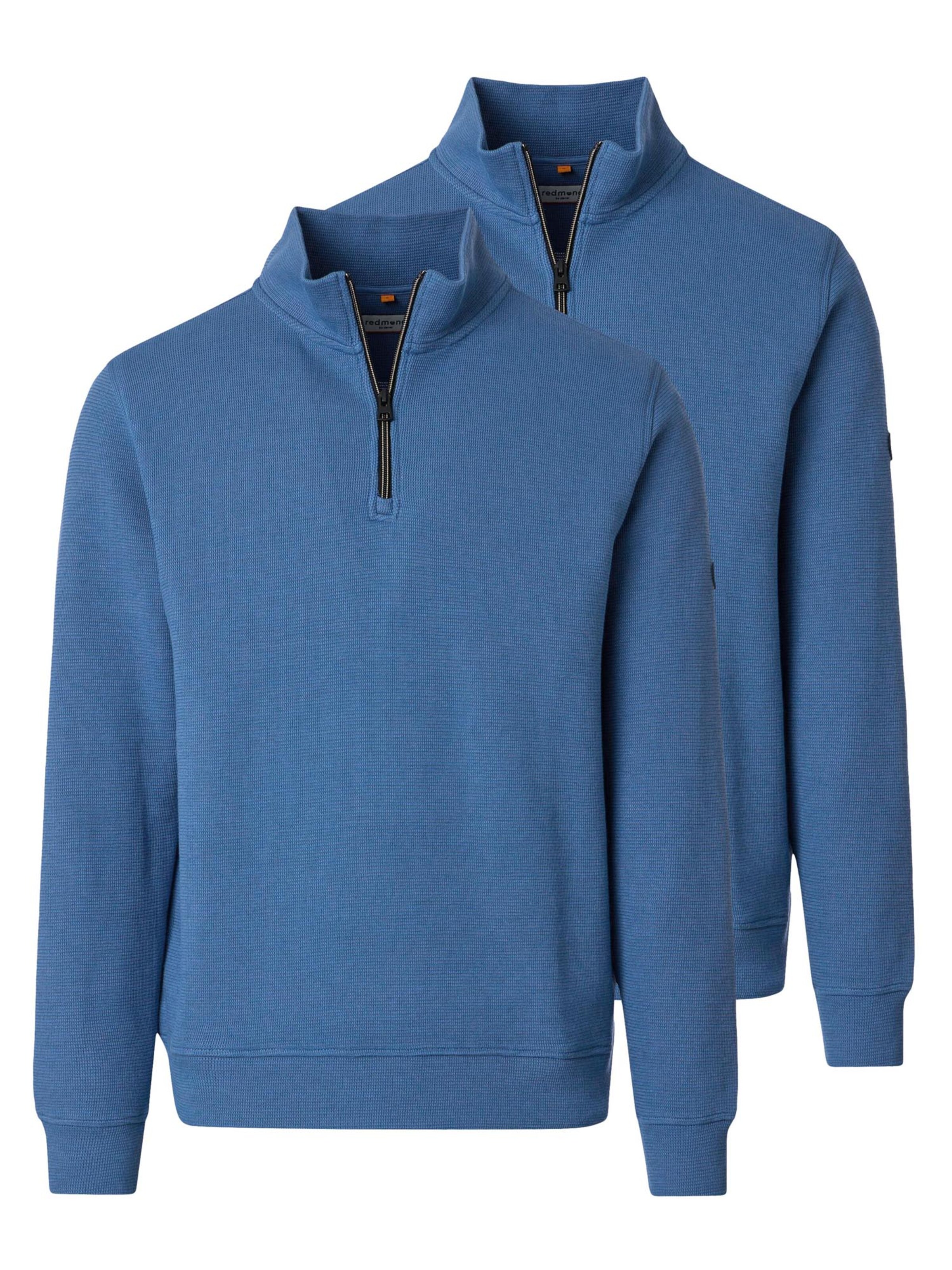 redmond Sweater 'Basic' in Blue: front