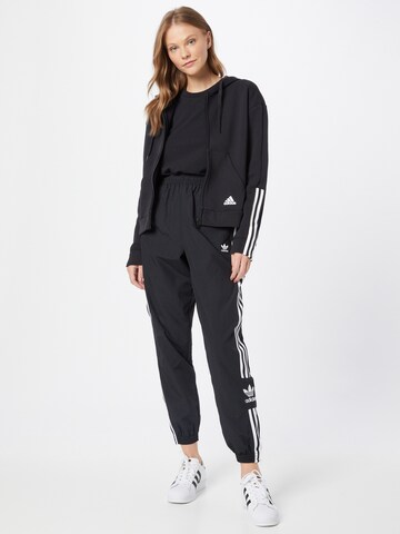 Veste de survêtement ADIDAS SPORTSWEAR en noir