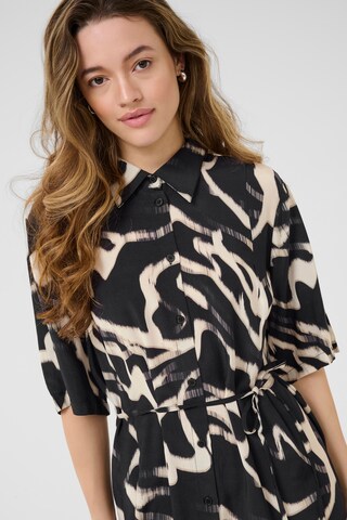 Robe-chemise 'Martha' Kaffe en noir