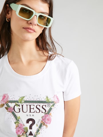 GUESS Majica | bela barva