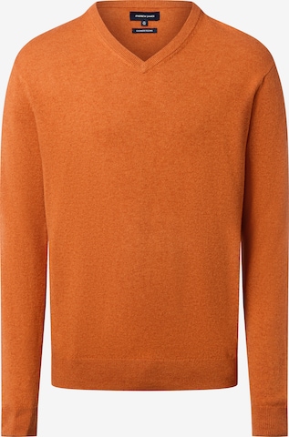 Andrew James Sweater in Orange: front