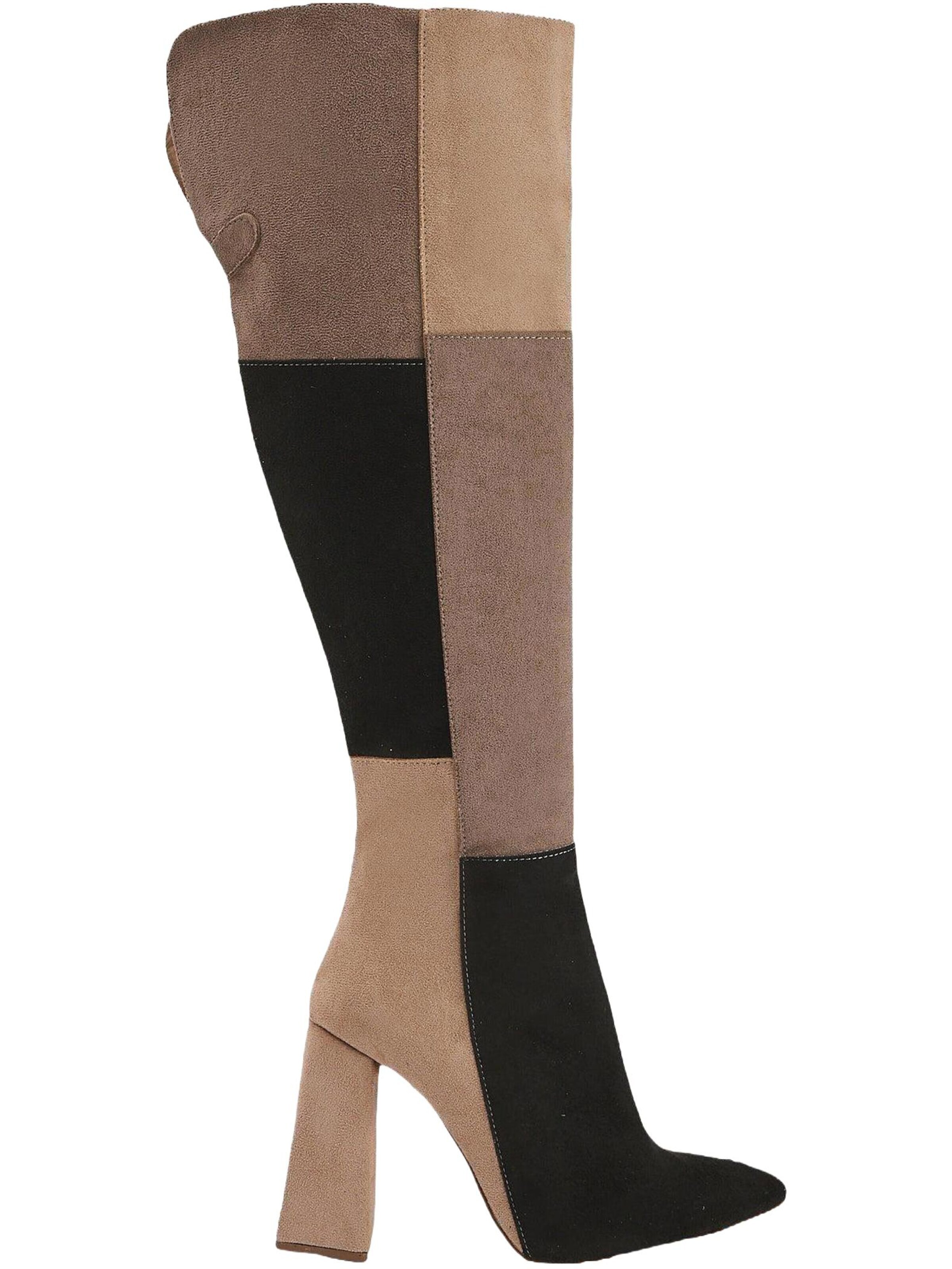 Limoya - Botas 'Kamiyah' en beige: frente