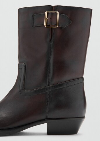 MANGO Boots 'Marty' in Brown