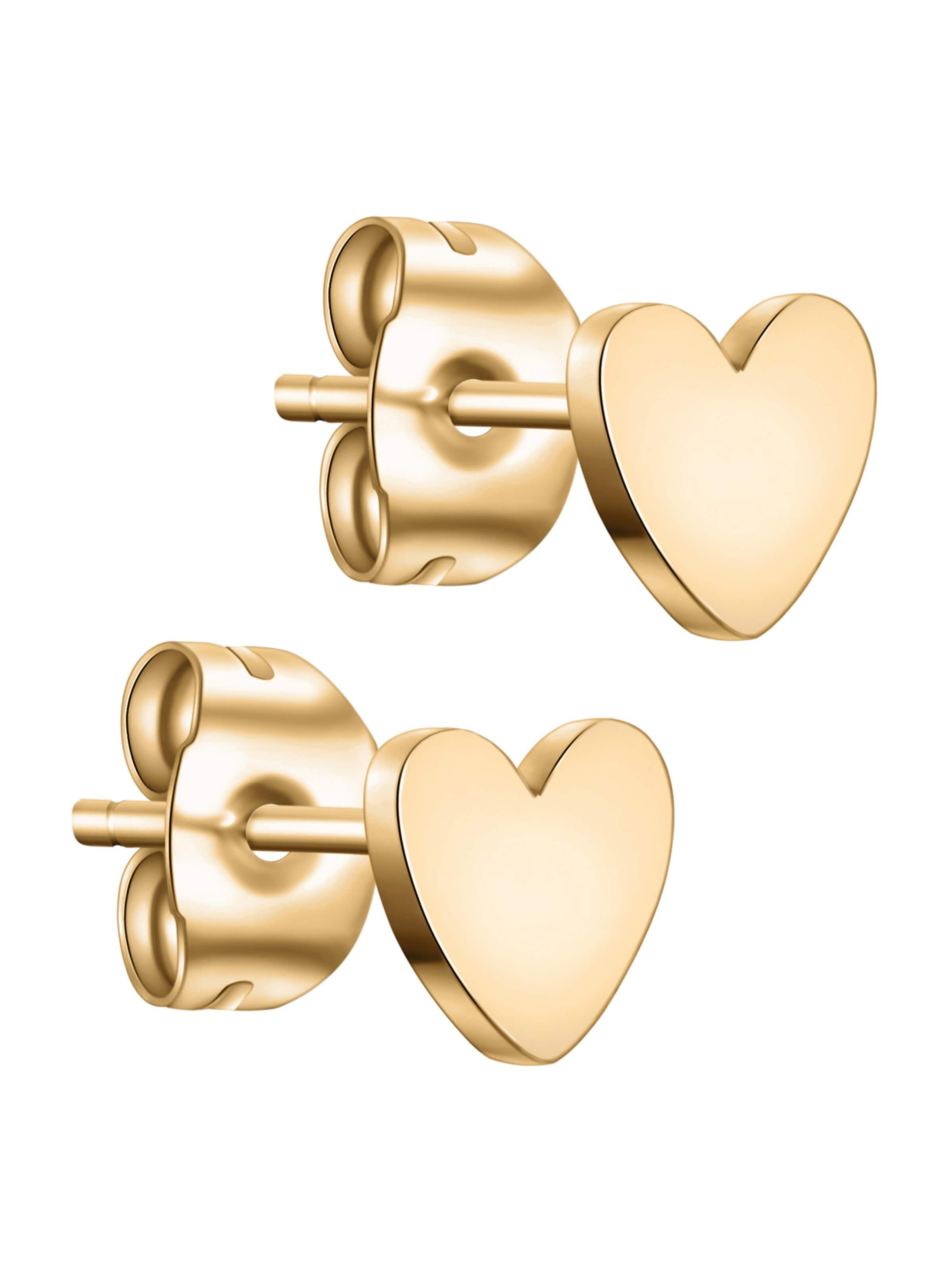 Boucles d'oreilles day berlin en or : devant