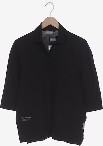 Elias Rumelis Poloshirt XS in Schwarz: Vorderseite