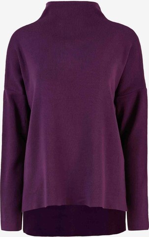 Pull-over LELA en violet : devant