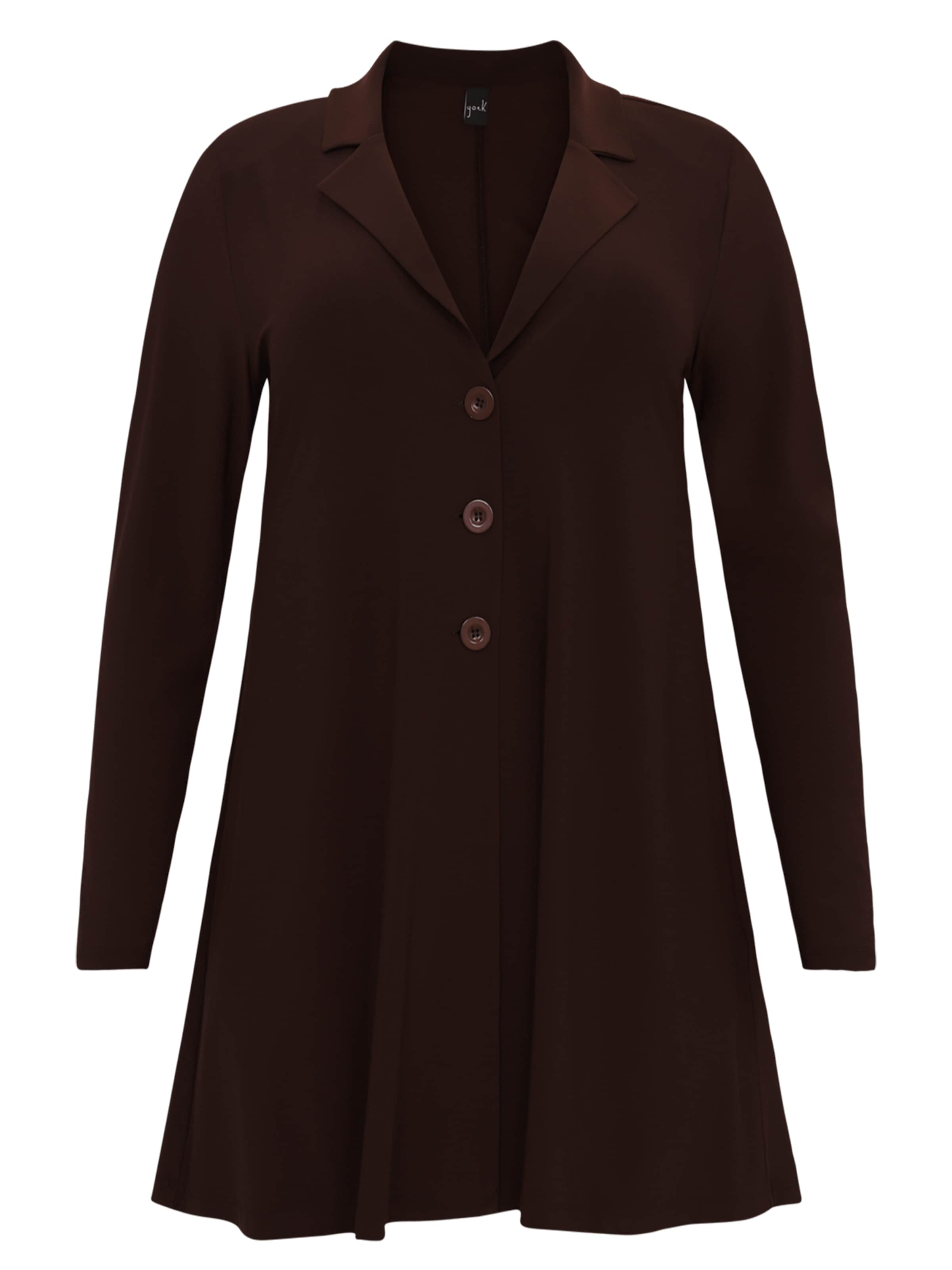 YOEK Blazers ' Dolce ' in Bruin: voorkant