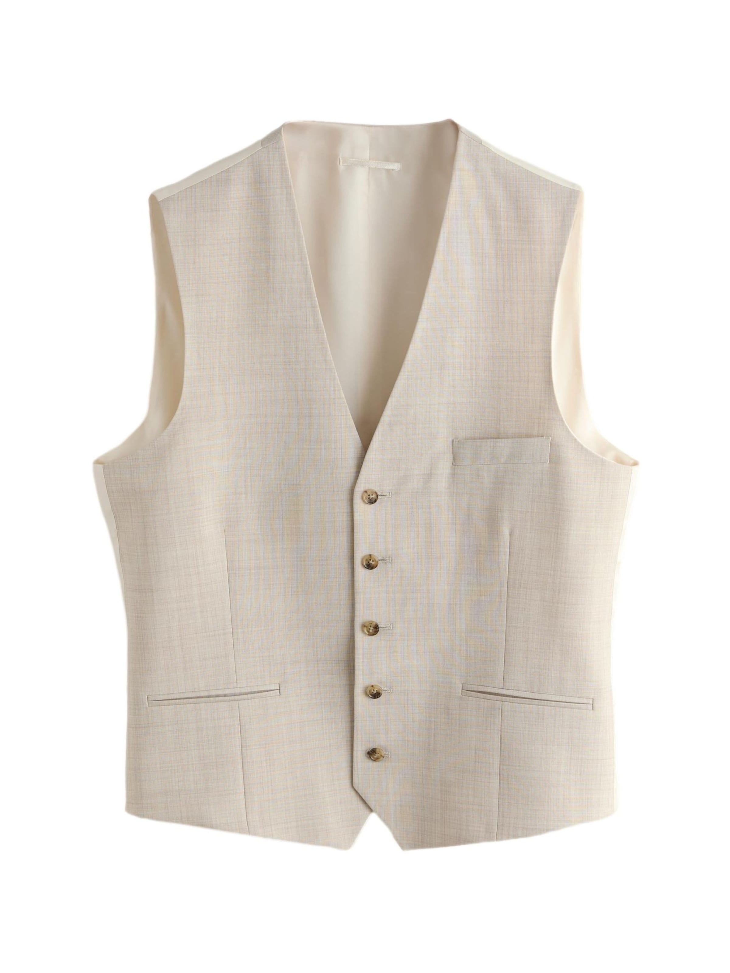 Next Suit vest 'N.Premium' in Beige: front