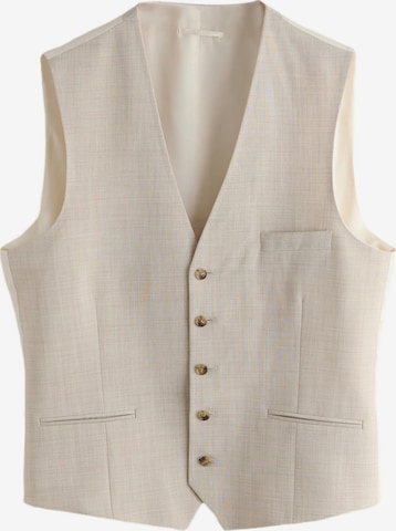Gilet de costume 'N.Premium' Next en beige : devant