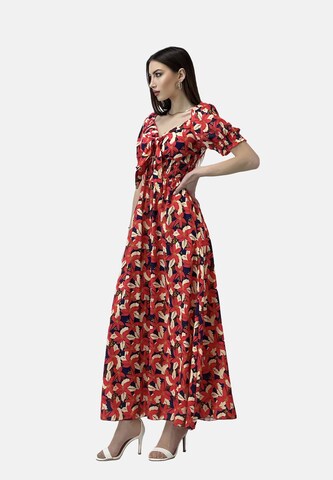Elara Summer dress in Red