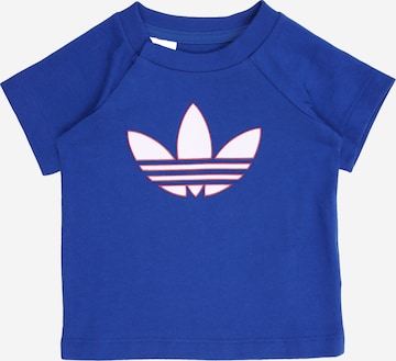 zils ADIDAS ORIGINALS T-Krekls: no priekšpuses