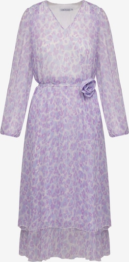 Vasarinė suknelė '4UC028' iš Quiosque, spalva – pastelinė violetinė / lašišų spalva / skaidri spalva, Prekių apžvalga