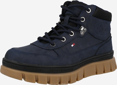 TOMMY HILFIGER Støvler i mørkeblå / rød / hvit, Produktvisning