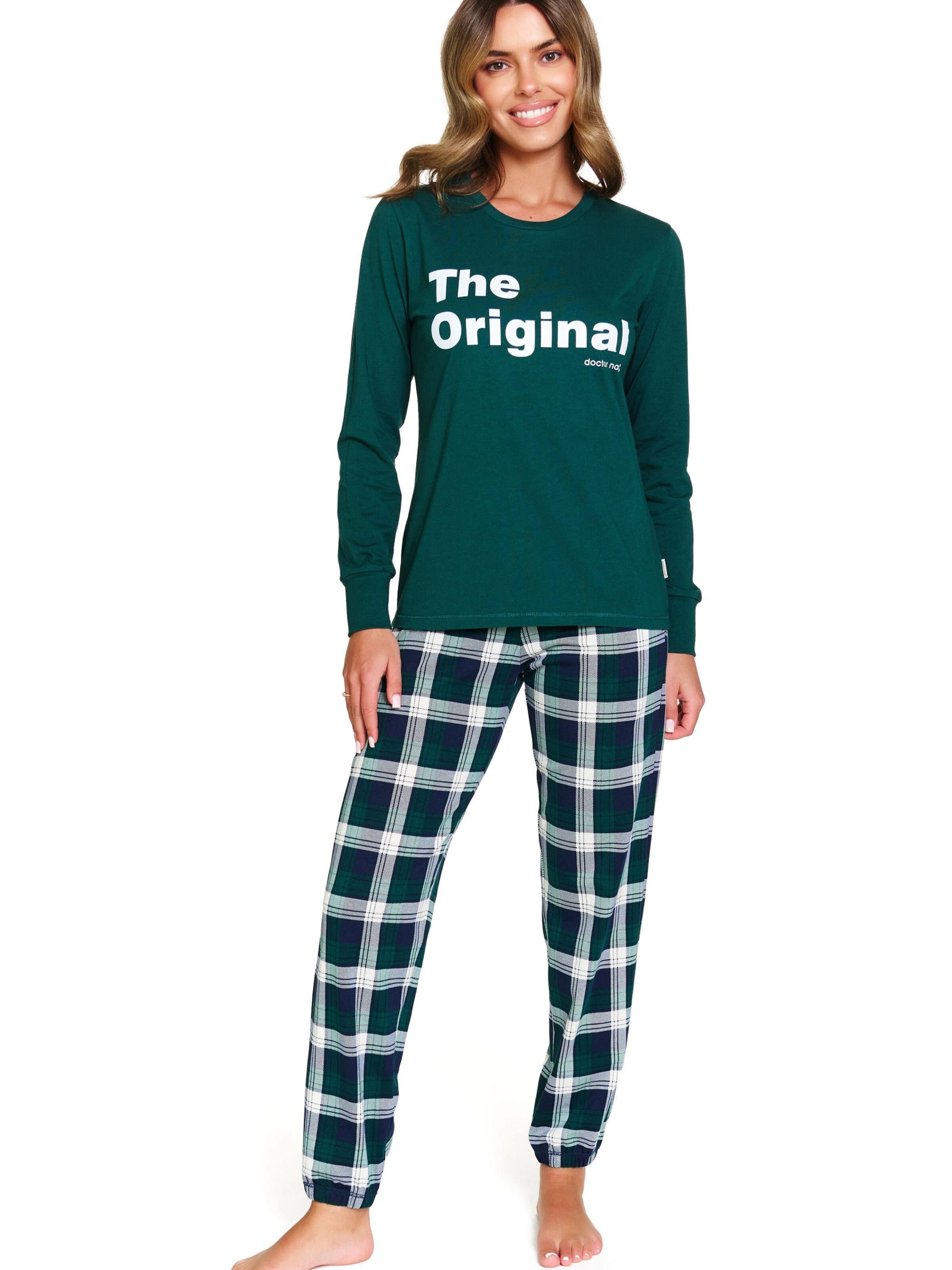 Doctor nap Pajama 'Doctor Nap Damen Pyjama' in Green