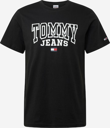 Tommy Jeans - Camisa em preto: frente