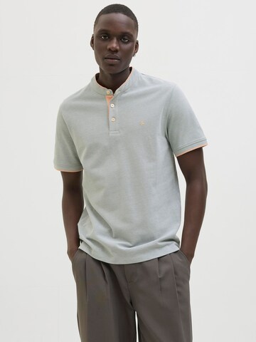 Maglietta 'JJPaulos' di JACK & JONES in verde: frontale