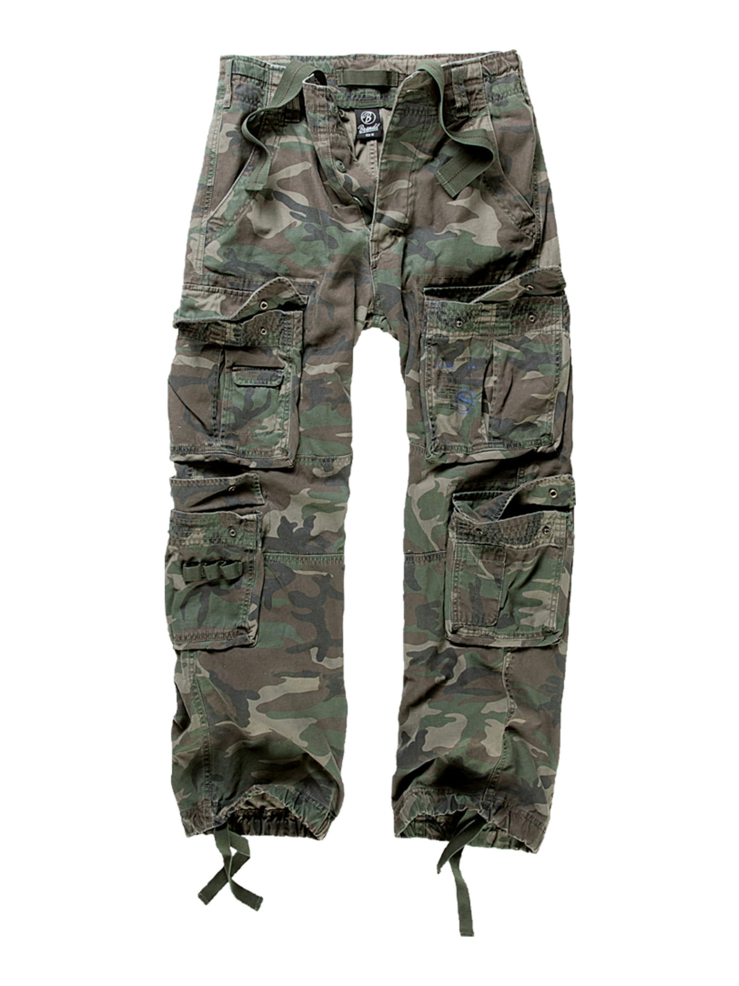 Brandit Cargobyxa i grön: framsida