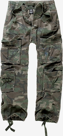 Brandit - Tapered Pantalón cargo en verde: frente