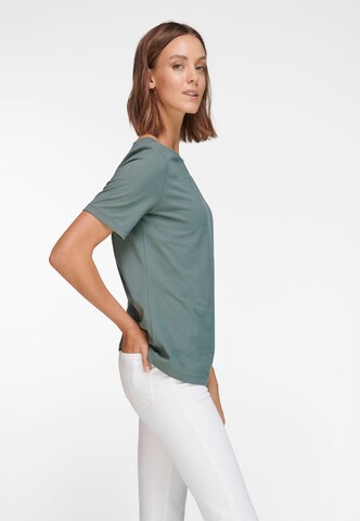 Green Cotton Shirt in Green