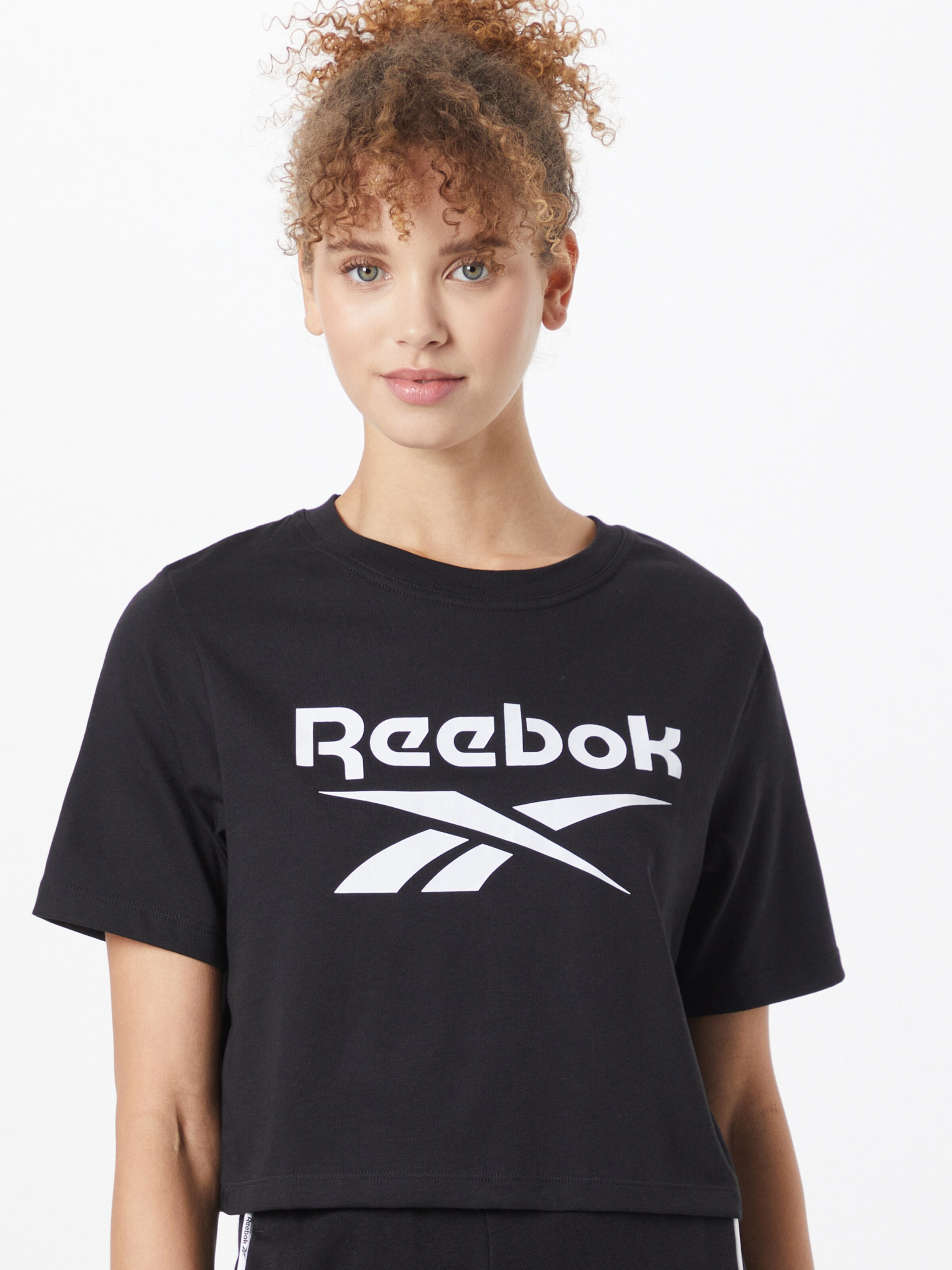 Reebok Sport Shirt in Black | ABOUT YOU