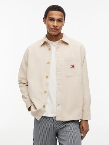 Regular fit Giacca di mezza stagione 'BRICK' di Tommy Jeans in beige: frontale