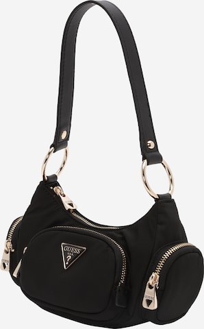 GUESS - Mala de ombro 'Gemma' em preto