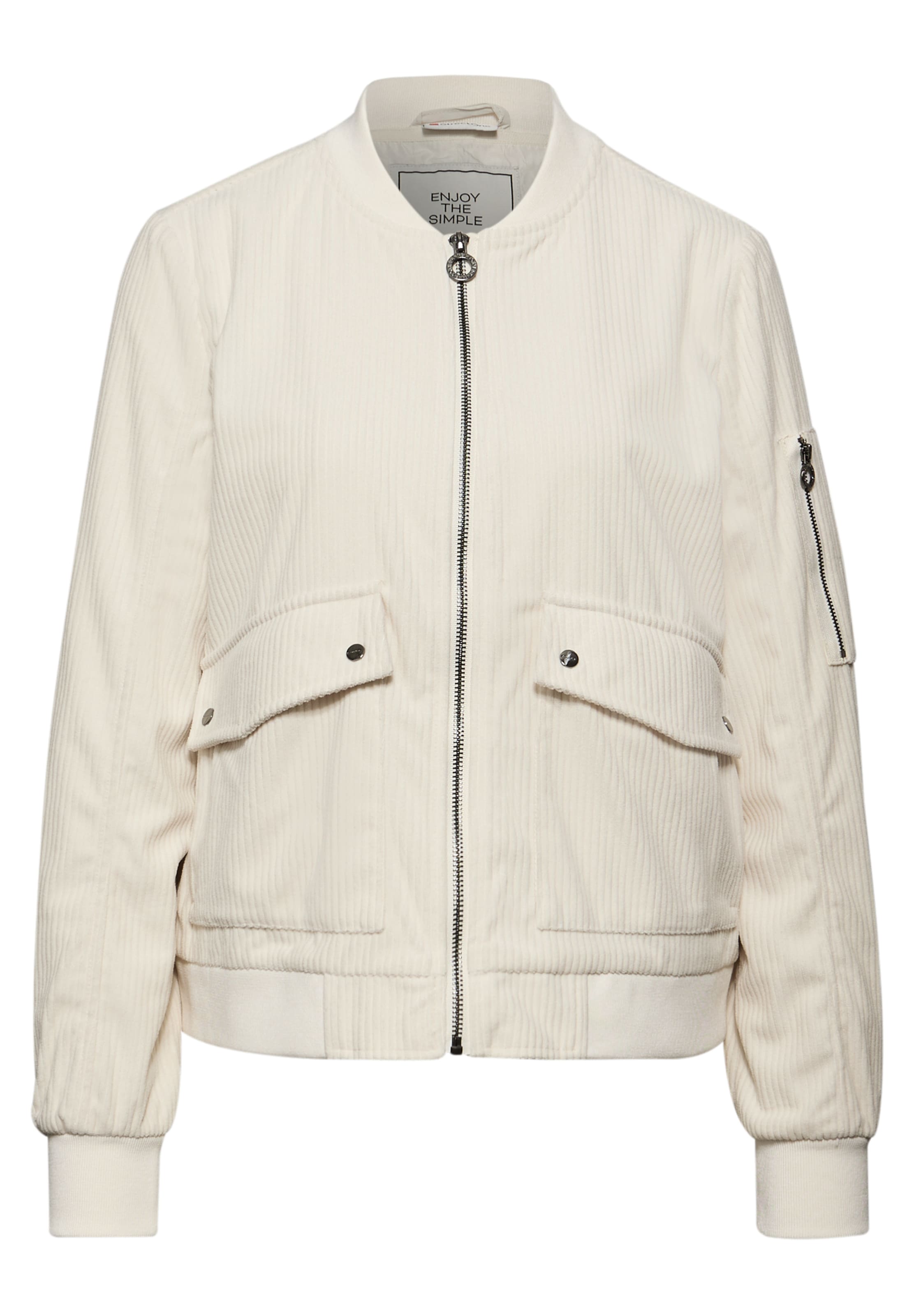 STREET ONE Übergangsjacke in Beige: Vorderseite